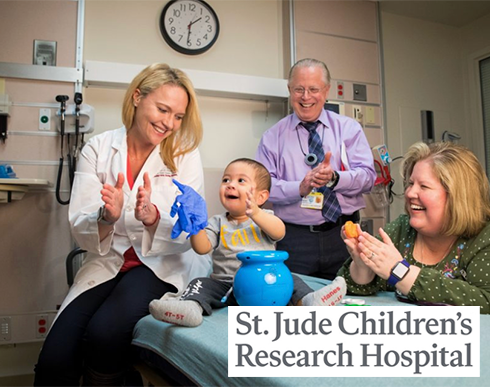 St Jude Children's Research Hospital logo